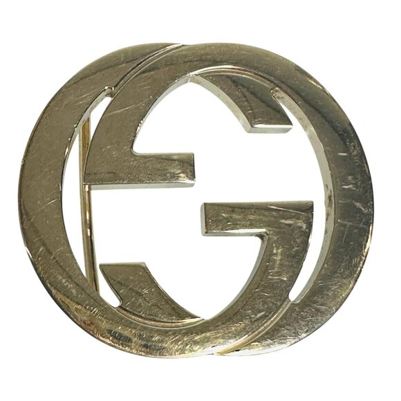 Gucci GG Gold Belt Buckle Only - Picture 1 of 11
